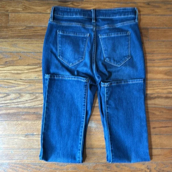 Old Navy High Rise Kicker Boot Cut Jeans size 4P - Picture 5 of 6